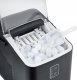 Kostkarka do lodu Caso | Ice Cube Machine | IceChef Compact | Power 120 W | Black 5