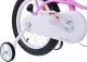 Royalbaby RoyalBaby Rower 16" Little Swan retro dziecięcy koszyk kółka boczne RB16-18 3