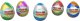 LeanToys Slime Glutek Antystresowy Fluffy Egg Jajo Dinozaura Rozciągliwy 40 ml 4