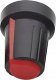 Rosfix ROSFIX 2X GAŁKA POTENCJOMETRU OŚ 6MM CZERWONA 15X17MM ERGONOMICZNA JAKOŚĆ 4