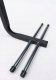 UCHWYT NA NARTY KIJE NORDIC WALKING ŚCIENNY METAL 6