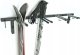 QLS WIESZAK NA NARTY KIJKI NORDIC WALKING METALOWY S3 2