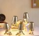 Lampka biurkowa OEM Lampka nocna GOLD MAN Art Deco stojący (wzór 8) MLTL 4