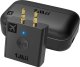 InLine ® Airplane Bluetooth Audio Transmitter, BT 5.0, aptX HD/LL, Flight Adapter with Charging Case 2