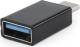 Adapter USB Gembird USB-A - USB-C Czarny  (A-USB3-CMAF-01) 1
