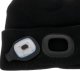 Trizand Czapka zimowa z latarką- czarna Trizand 22663 7