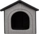 Hobbydog R3 BUDA INARII JASNOSZARY Z CZARNYM 2