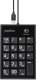 Klawiatura Perixx PERIPAD-202C, numeric keypad cable ports USB-C with 2x USB 2.0 Hub (USB-A) 1