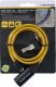 Dunlop Dunlop - Zapięcie do roweru spiralne na klucz 90 cm (Żółty) 4