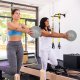 Rebel Mini piłka gimnastyczna do pilates rehabilitacyjna 25cm z pompką ręczną, kolor szary , REBEL ACTIVE 6