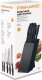 Excellent Houseware Zestaw komplet 5 noży Fiskars 1073023 czarny 1