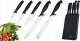 Excellent Houseware Zestaw komplet 5 noży Fiskars 1073023 czarny 21