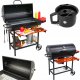 Palenisko ogrodowe Toya LUND CHARCOAL GRILL WITH LID GRID 71x34.5cm 19