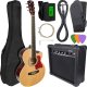 V-Tone EAG SET NT gitara elektroakustyczna + wzmacniacz gitarowy zestaw 1