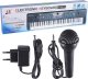Lean Sport MQ 601 UFB keyboard klawisze organy z mikrofonem dla dzieci 13