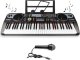 MQ 6115L keyboard edukacyjny podświetlane klawisze organy dla dzieci do nauki gry +mikrofon 2