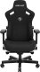 Fotel Anda Seat Kaiser 3 L materiałowy czarny 2