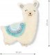 BabyOno 1557/02 PRZYTULANKA-SZELEŚCIK LLAMA LULU 2