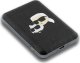 Powerbank Karl Lagerfeld Karl Lagerfeld Powerbank indukcyjny KLPB5FPGKSKCHK 15W 5000mAh czarny/black Karl&Choupette Head Pin MagSafe 4