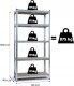 Funfit Regał metalowy magazynowy 180x90x40 cm 12