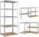 Funfit Regał metalowy magazynowy 180x90x40 cm 2