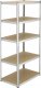 Funfit Regał metalowy magazynowy 180x90x40 cm 5