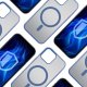 3MK Etui Frosty MagCase Blue do Apple iPhone 12 Pro Max 11