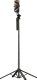 Selfie stick Hurtel Selfie stick WH181-Y1S teleskopowy statyw 1.75m ze stopu aluminium z uchwytem na telefon - czarny 1