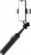 Selfie stick Hurtel Selfie stick WC12YDS teleskopowy tripod 1.3m ze stopu aluminium z podwójną lampą i uchwytem na telefon - czarny 5