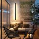 Kinkiet LVT LVT Lara 1278 kinkiet zewnętrzny lampa ścienna 1x19W LED 4000K czarny 3