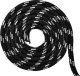 John Paddle Lina kotwiczna pleciona polipropylenowa John Paddle w odcinkach: 6/7/8m Czarna 8mm 6 m 6