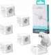 Joyroom Organizer kabli Joyroom JR-ZS368 magnetyczny - biały (6 szt.) 8