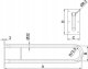 UUWC-6 / CORRADOMED / UCHWYT UCHYLNY DO WC 600MM BIAŁY 3
