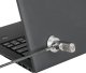Linka zabezpieczająca Targus Targus - Sicherheitsschlossadapter - Silber 6
