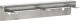 GI.METAL Wall rack in raw aluminium, 3 places 2