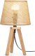 Lampa stołowa Giftdecor Lampka nocna boho NATURAL* 32 cm 1