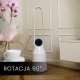 Wentylator Air Essence Plazmowy wentylator bezłopatkowy i oczyszczacz powietrza Air Essence LevanteLift Grey Purple z funkcją jonizacji 7
