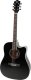 V-Tone V-TONE AG TWO BK gitara akustyczna 4/4 czarna zestaw kostki pasek zapasowe struny pokrowiec akordy klucz regulacyjny 2