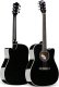 V-Tone V-TONE AG TWO BK gitara akustyczna 4/4 czarna zestaw kostki pasek zapasowe struny pokrowiec akordy klucz regulacyjny 3
