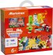 Marioinex Klocki Waffle mini - Akcja strażacka 148 elementów (906286) 1