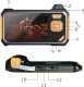Inskam Kamera INSPEKCYJNA DUO ENDOSKOP DWIE KAMERY 5M 7LED 2x Full HD LCD 5.5mm 16