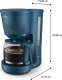 Ekspres przelewowy Philips 3000 (HD7411/70) Niebieski 6