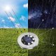 Vilde Lampki Ogrodowe Solarne LED Stalowe Wbijane VILDE 11,5 cm 12 szt. 8