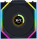 Wentylator Lian Li UNI FAN SL Wireless LCD 120 3-pack czarny (12SLLCD1W3B) 3