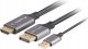 Lanberg Kabel adapter Lanberg HDMI (M) -> Displayport (M) 1,8M 4K czarny 2