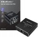 Qoltec Rozdzielacz Splitter mini SWITCH 1x2 port RJ45 | 1000Mbps | USB-C| Aluminium 1