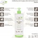 Alphanova Bebe Bio* Delikatny żel myjący dla niemowląt 2 w 1 400ml 2