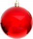 Christmas decoration BOMBKA DEKORACYJNA PLASTIKOWA 6CM SET 12SZT CZERWONY 6