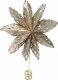 Christmas decoration CZUBEK CHOINKOWY GWIAZDA 30CM PAPIEROWA ZŁOTY 1