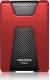 Dysk zewnętrzny HDD ADATA HD650 2TB Czarno-czerwony (AHD650-2TU31-CRD) 1